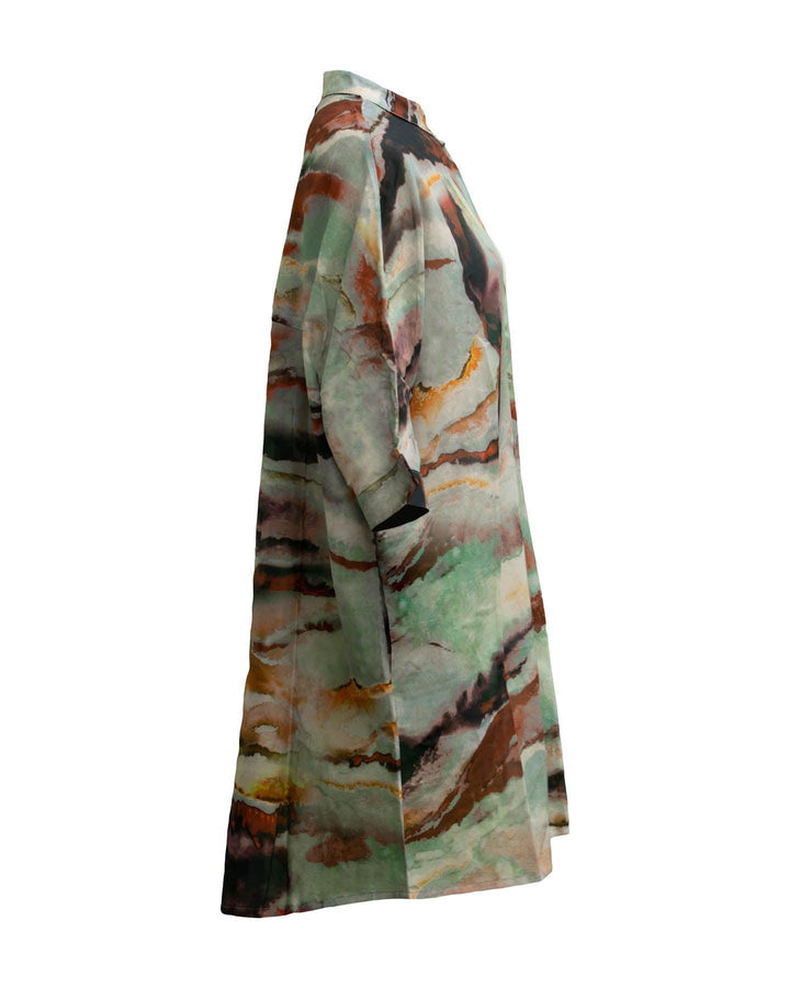 Ayrtight - Sivo Nimbus Print Smock