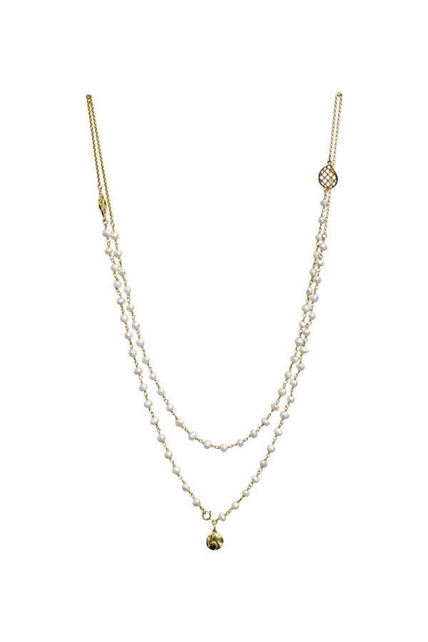 Beblue - Be Exquisite Necklace White Pearl