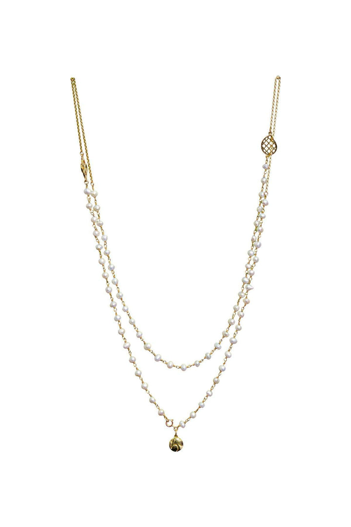 Beblue - Be Exquisite Necklace White Pearl