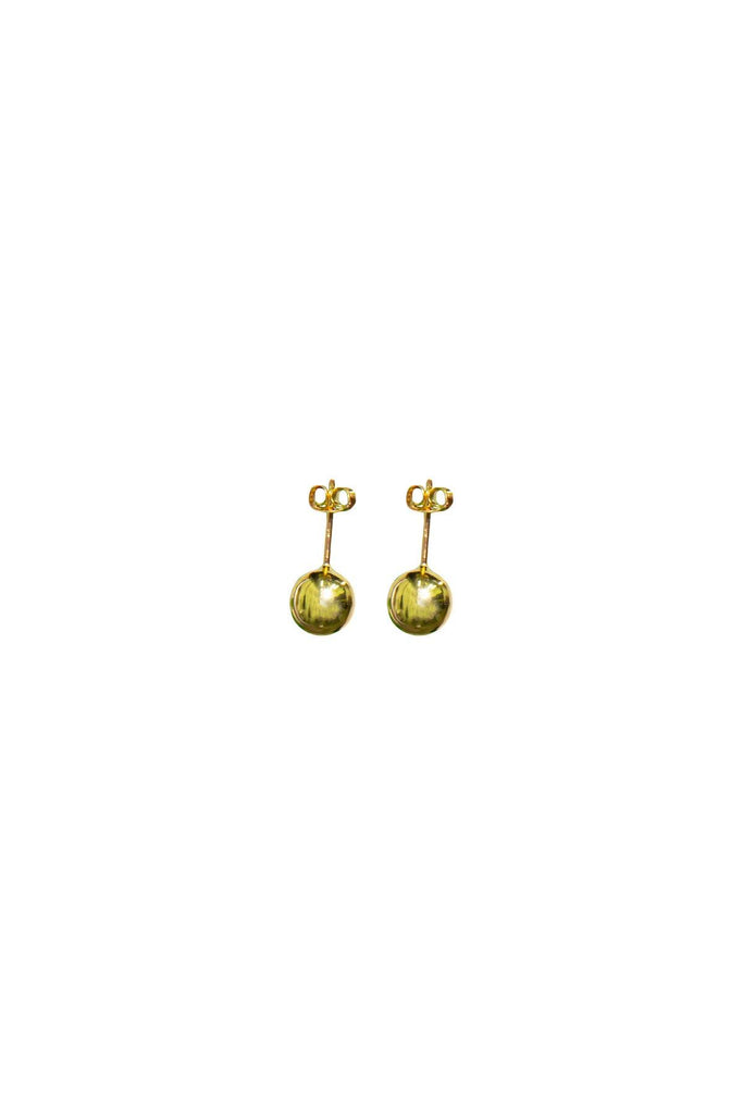Beblue - Boss Ball Stud Earrings Gold