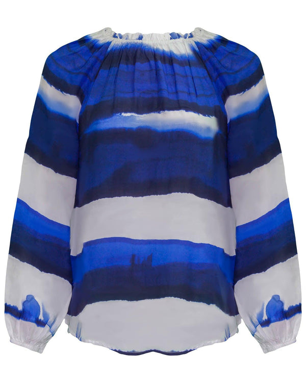 Bella Dahl - Bold Wave Print Top