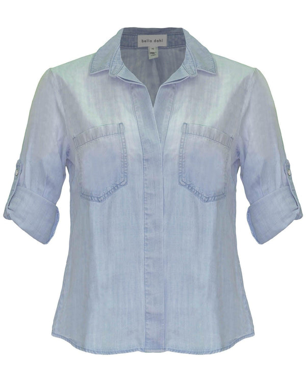 Bella Dahl - Split Back Button Down Shirt