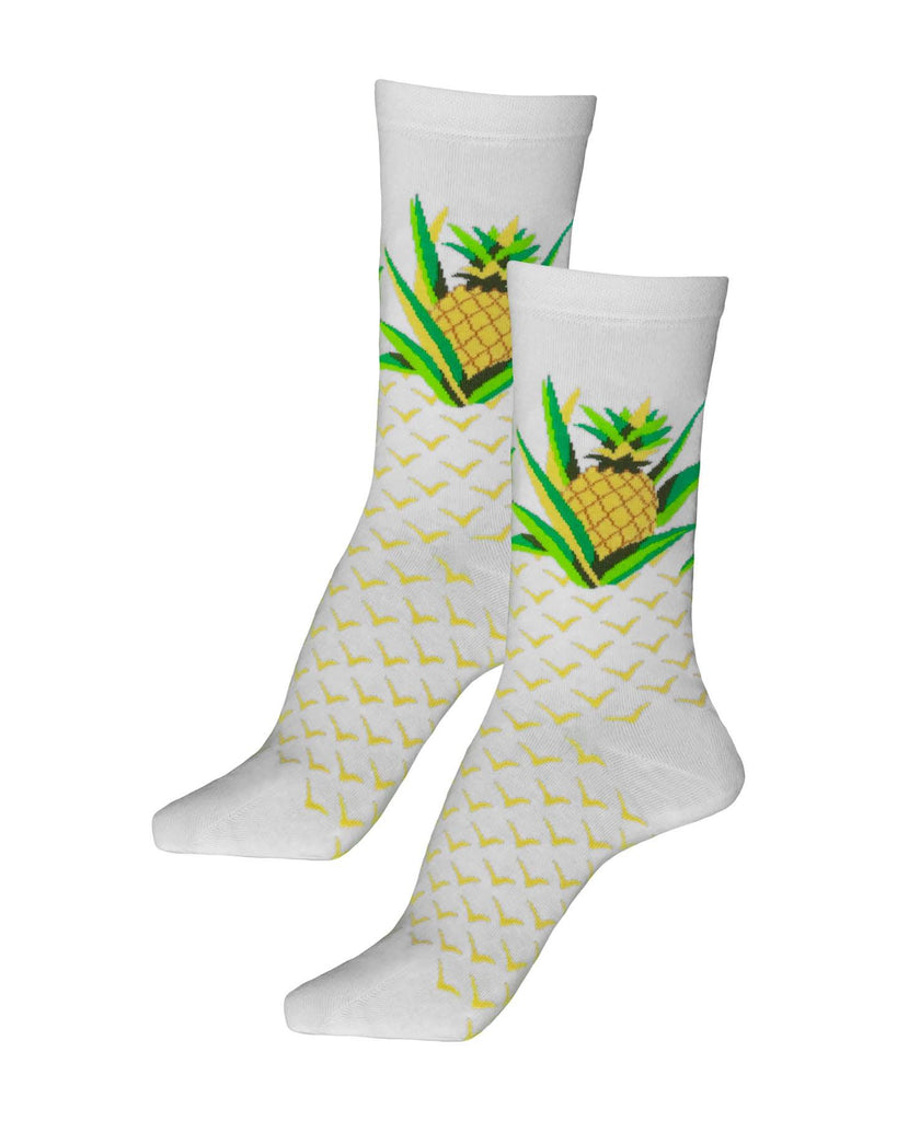 Bleu Foret - Pineapple Socks