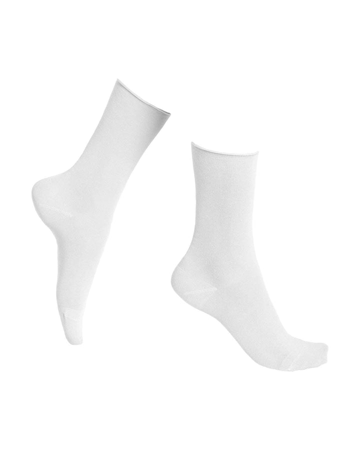 Bleu Foret - Velvet Cotton Ankle Socks