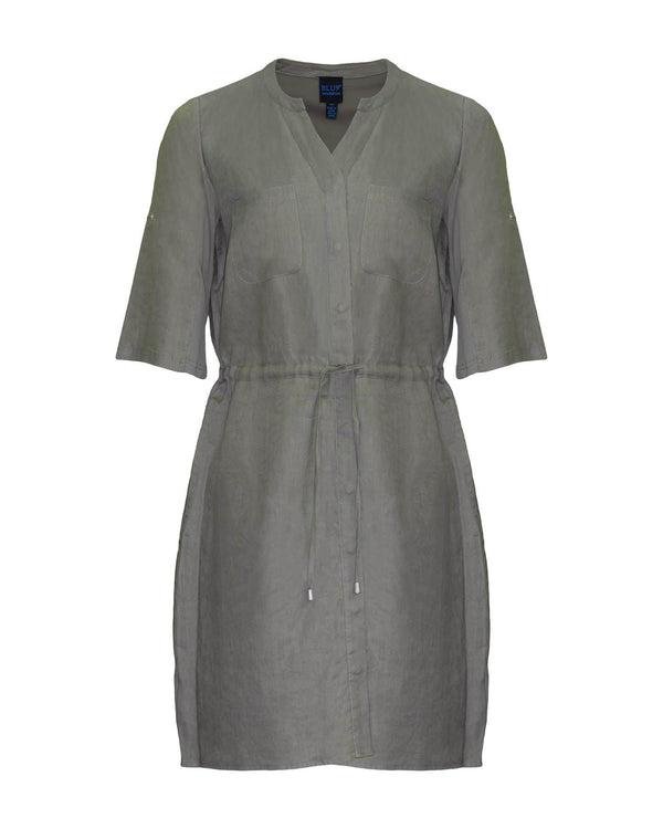 Blush No. 9 - Linen Button Down Dress