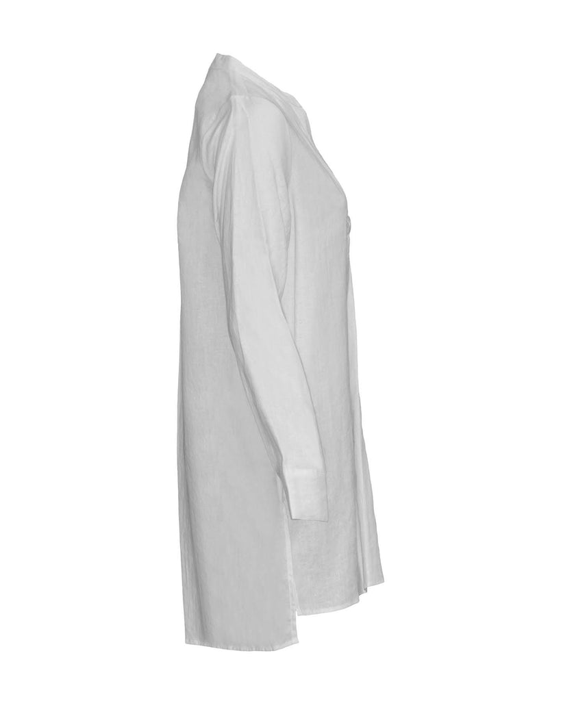 Blush No. 9 - Linen Tunic White