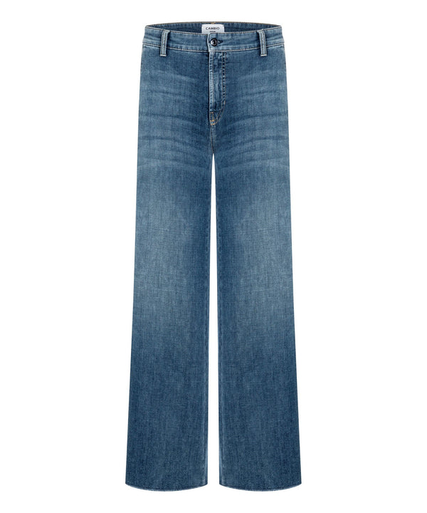 Cambio - Cambio Alek Wide Leg Full Length Jeans