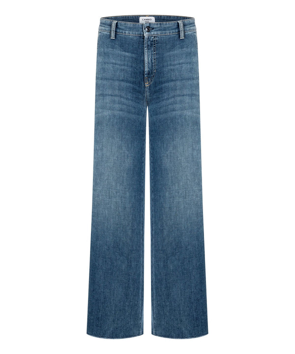 Cambio - Cambio Alek Wide Leg Full Length Jeans