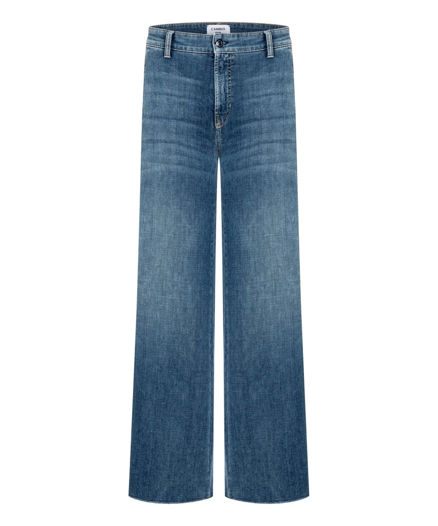 Cambio - Cambio Alek Wide Leg Full Length Jeans