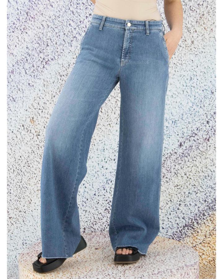 Cambio - Cambio Alek Wide Leg Jeans