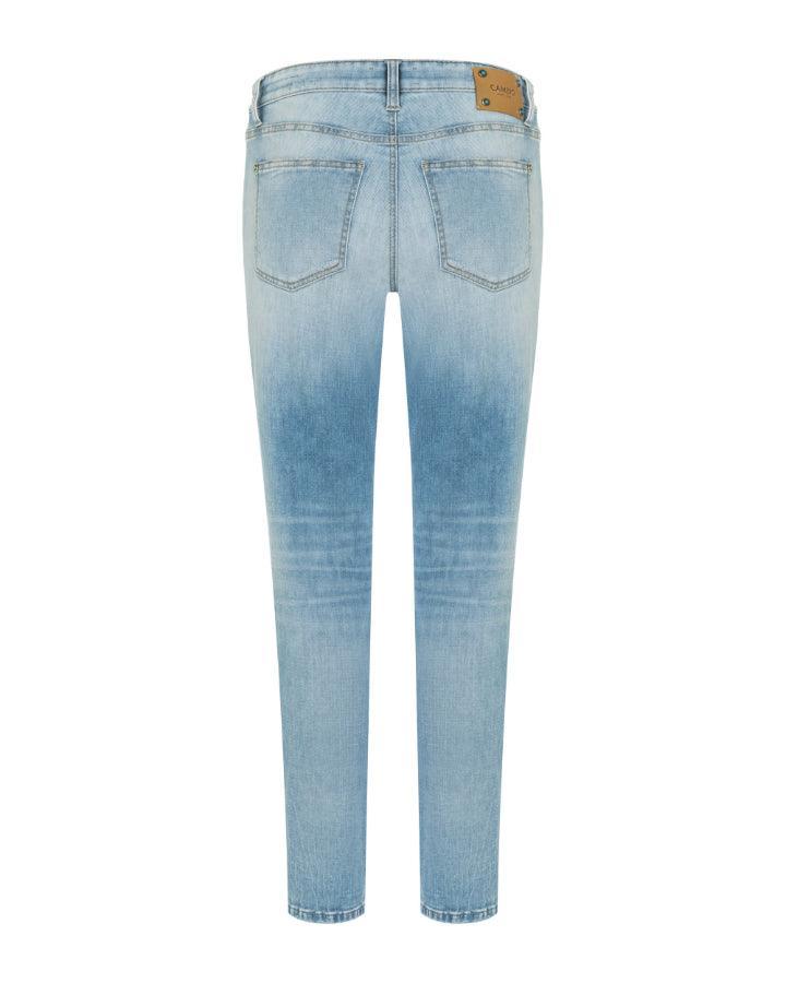 Cambio - Cambio Kerry Distressed Straight Leg Jeans