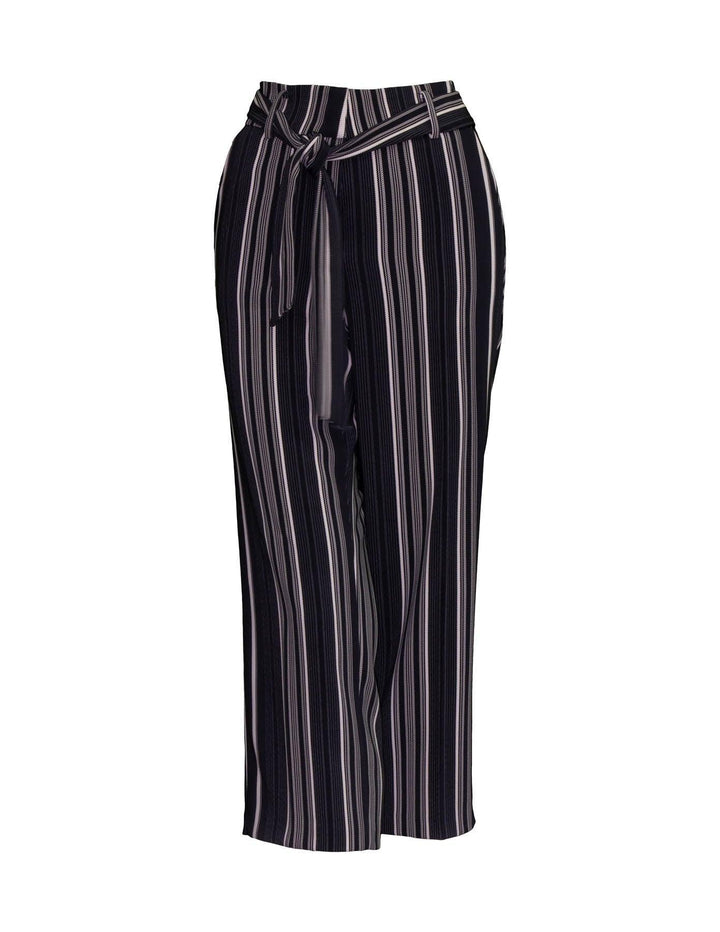 Cambio - Claire Crop Stripe Pants