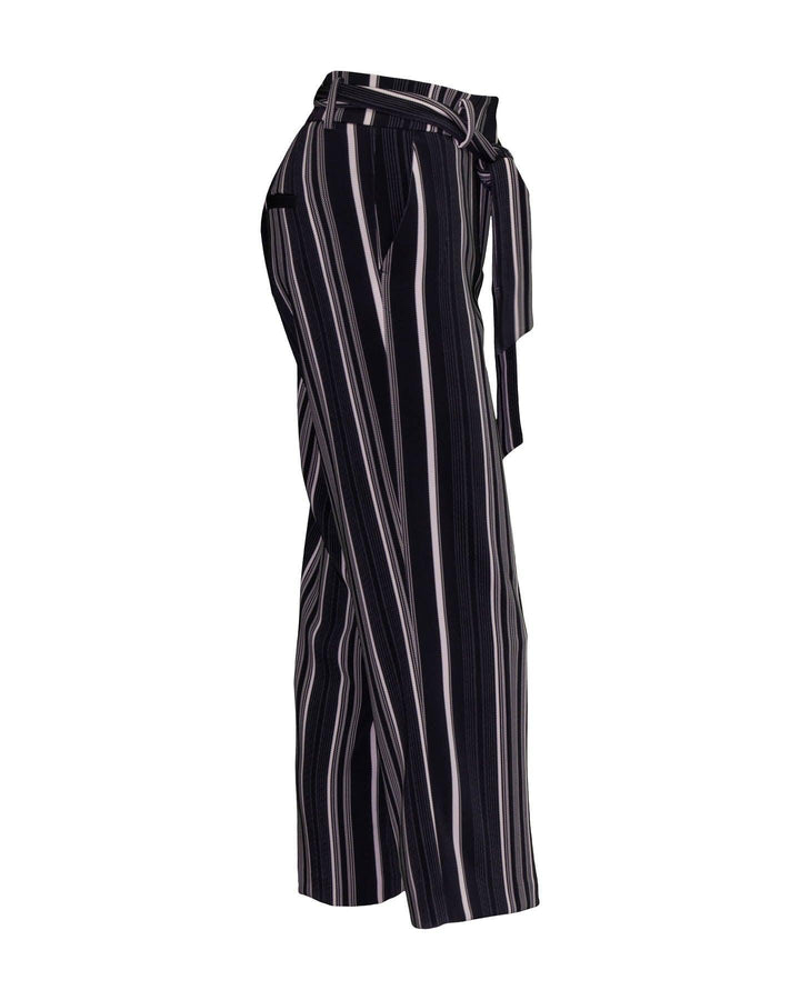Cambio - Claire Crop Stripe Pants