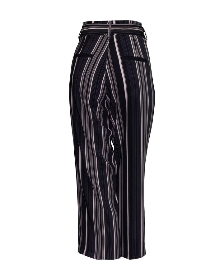 Cambio - Claire Crop Stripe Pants