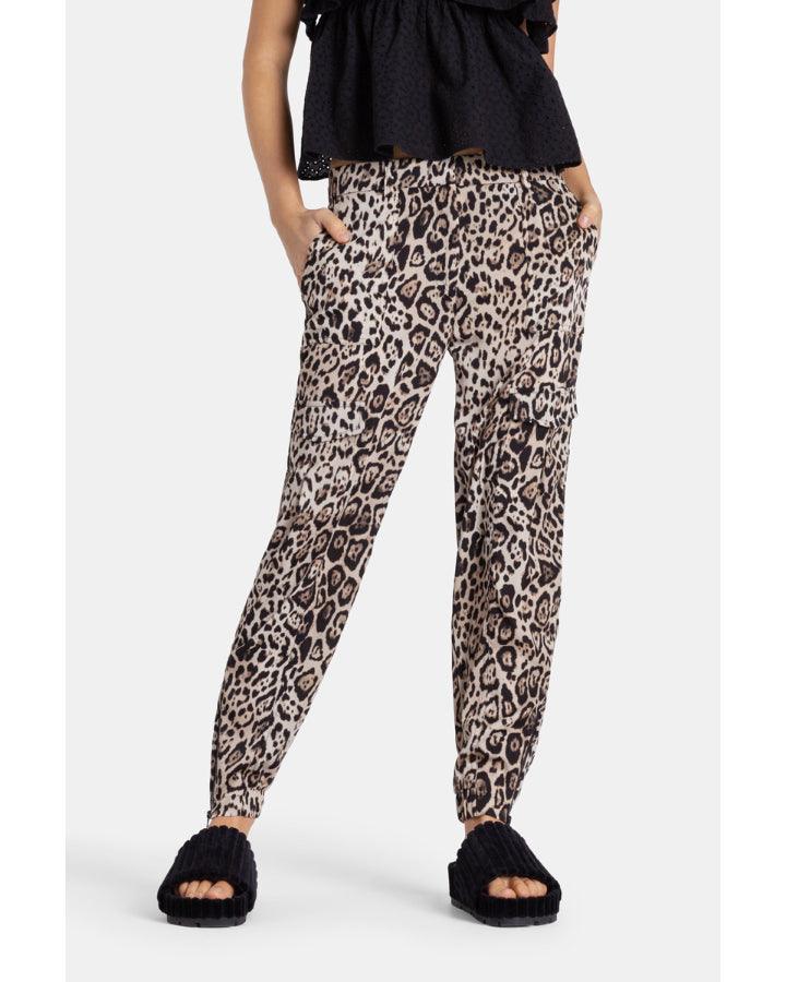 Cambio - Kathi Leopard Print Jog Pant