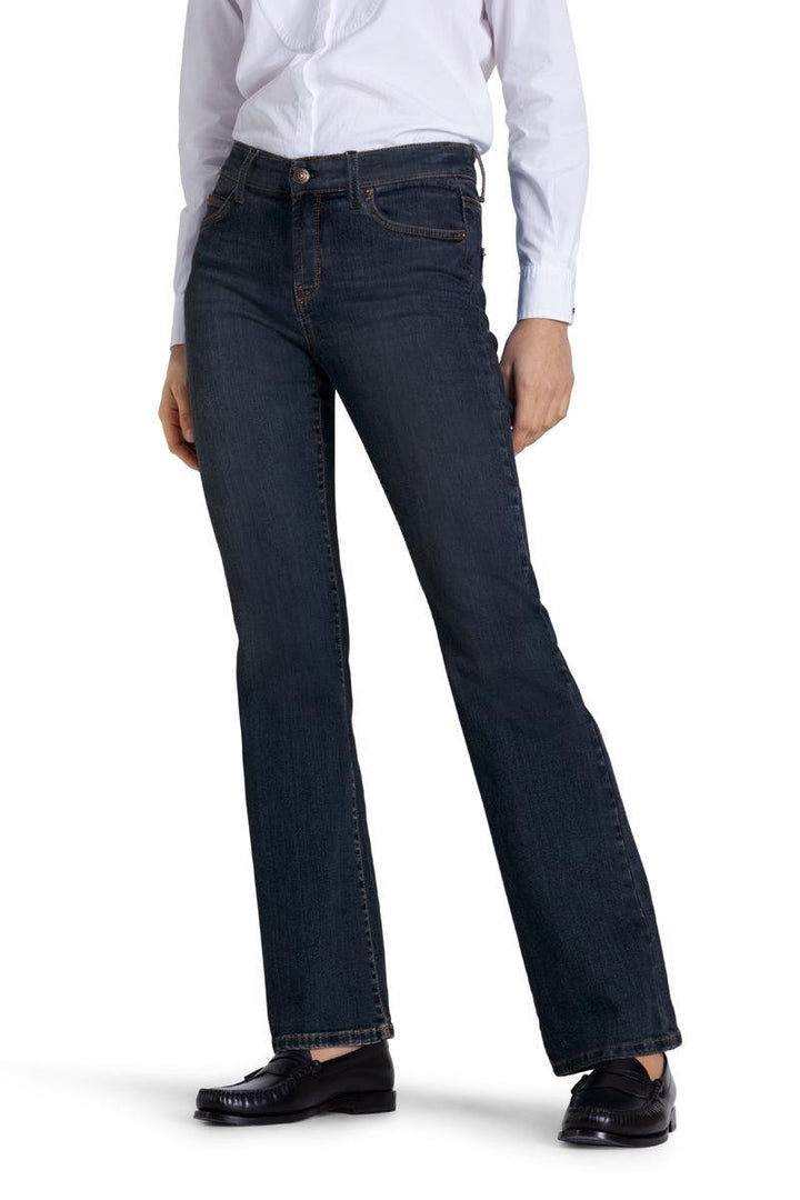Cambio - Paris Flared Dark Denim Jeans