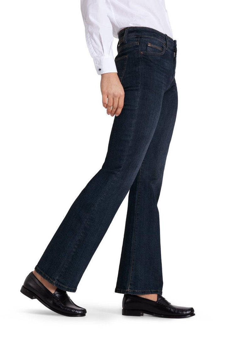 Cambio - Paris Flared Dark Denim Jeans