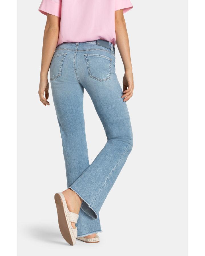 Cambio - Paris Flared Raw Hem Jeans