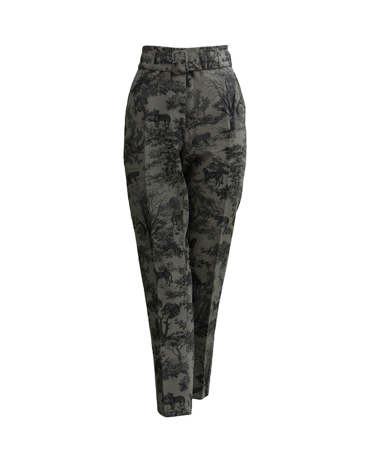 Cambio - Selina Printed Crepe Pant