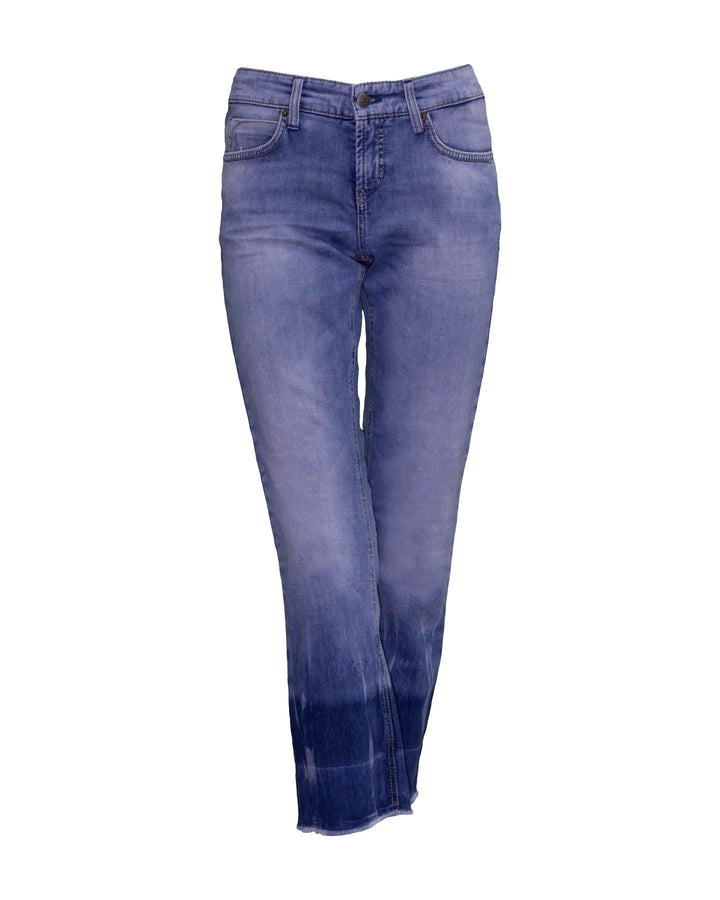 Cambio - Tess Raw Hem Jeans