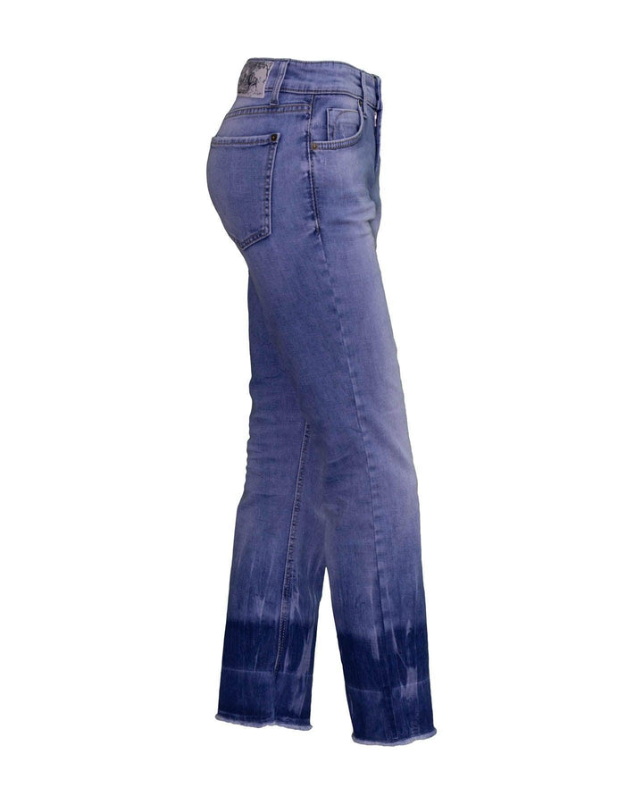 Cambio - Tess Raw Hem Jeans
