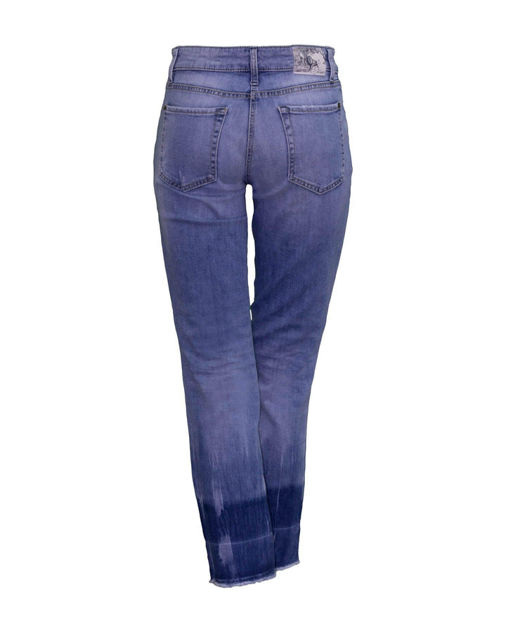 Cambio - Tess Raw Hem Jeans