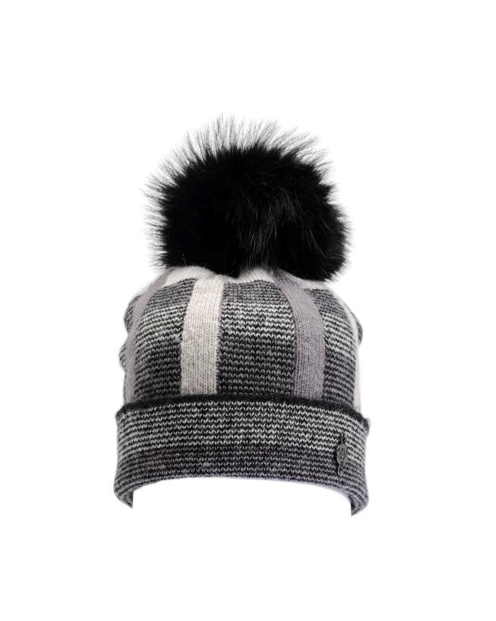 Canadian Hat - Beki Double Knit Beanie Removable Pom