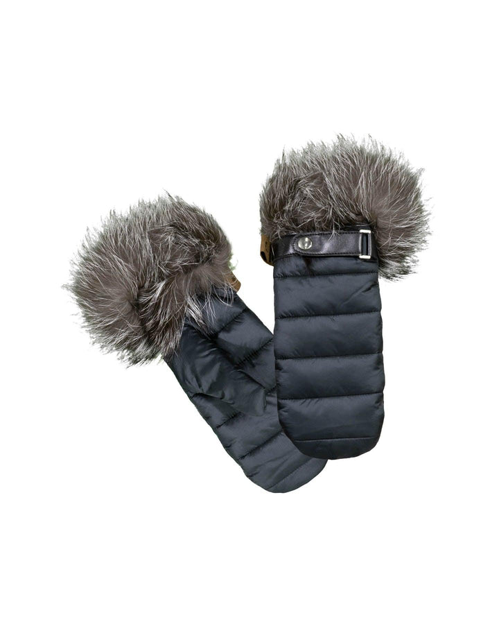 Canadian Hat - Puffer Mitts Fur Trim