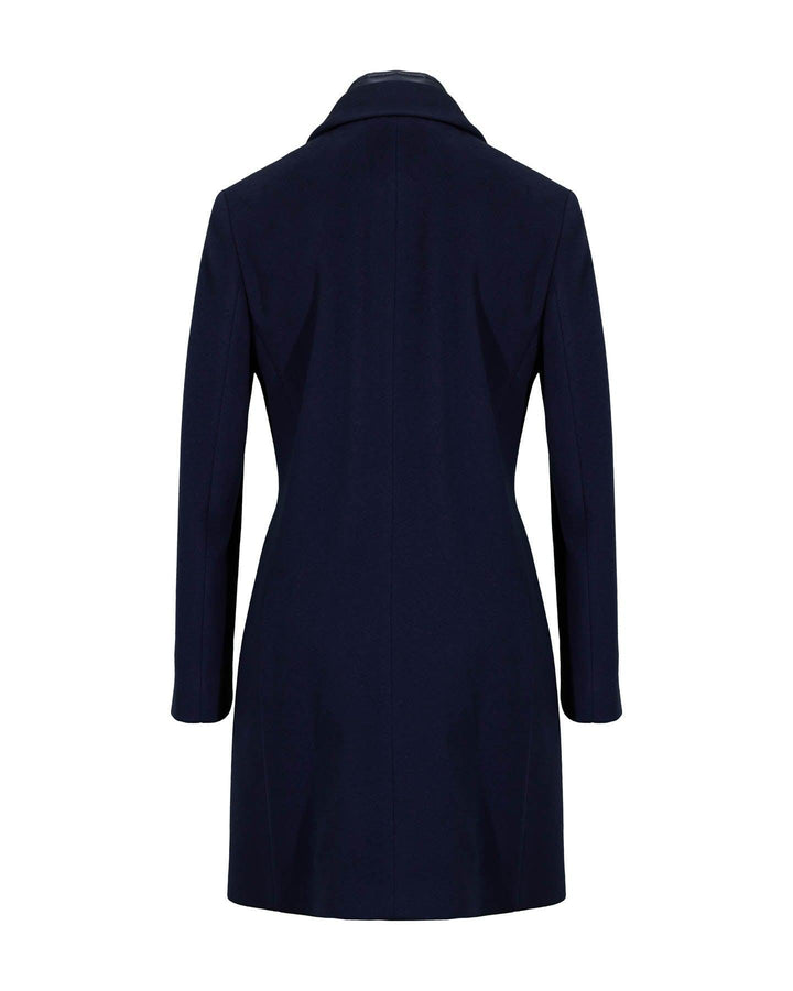 Cinzia Rocca - Wool Blend Bib Insert Coat