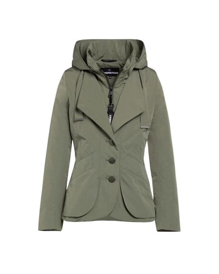 Creenstone - Creenstone Haike Hooded Blazer Jacket