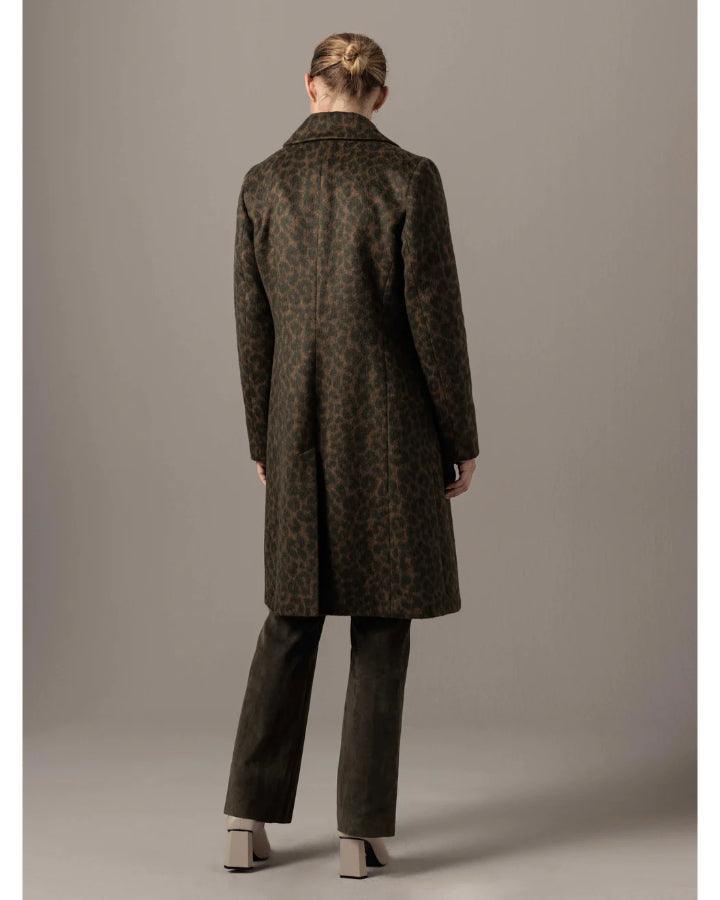 Creenstone - Leja Camo Leopard Wool Coat