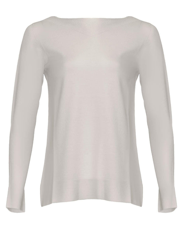 D-Exterior - Boatneck Tunic Ivory