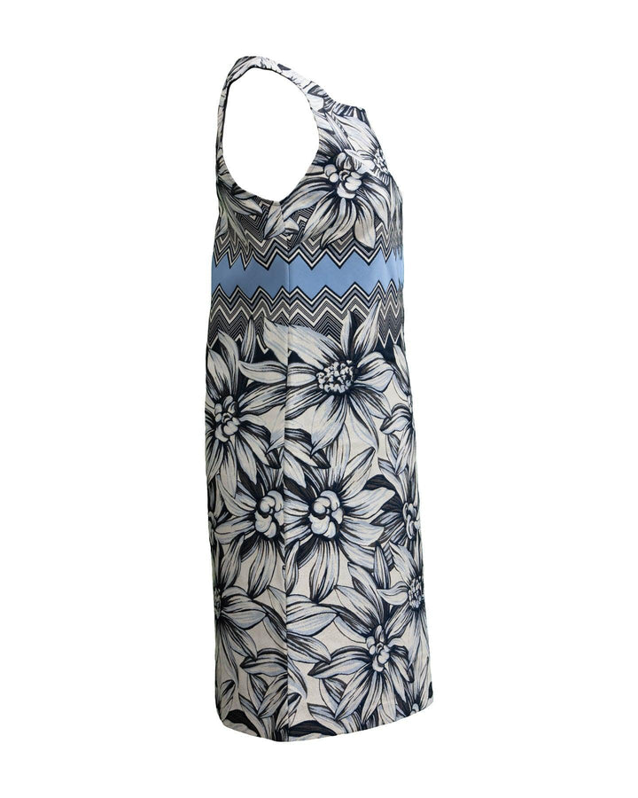 D-Exterior - Irridescent Print Shift Dress