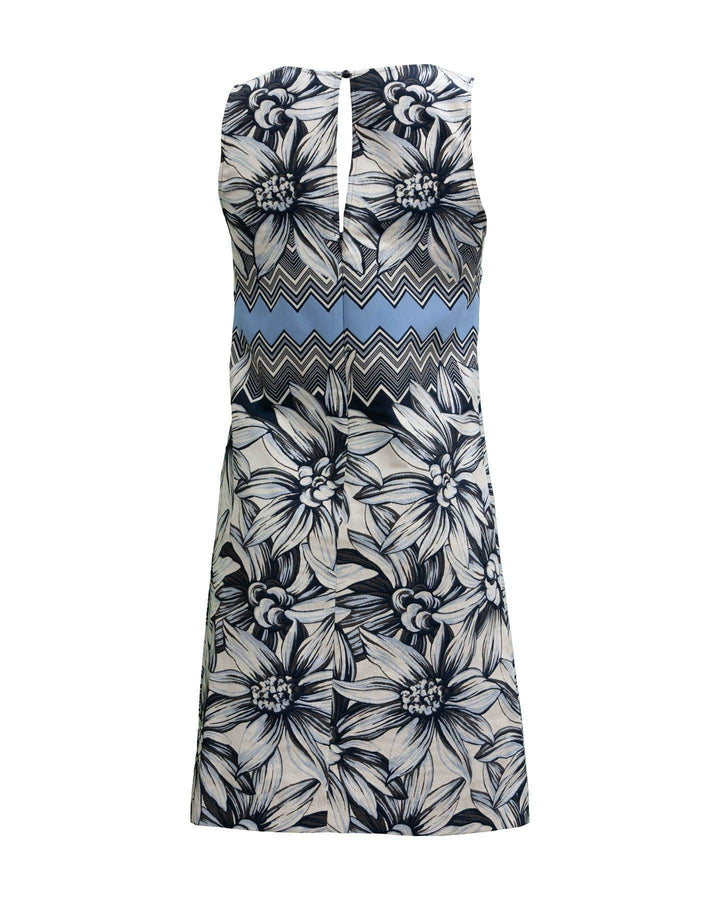D-Exterior - Irridescent Print Shift Dress