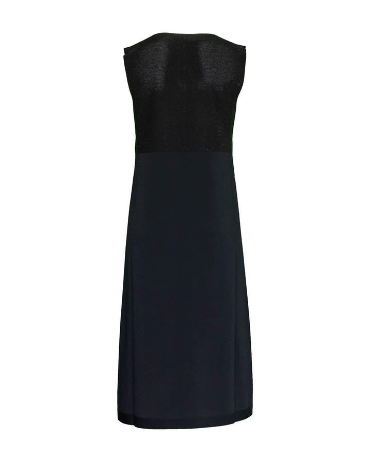 D-Exterior - Long Jewel Neck Vest