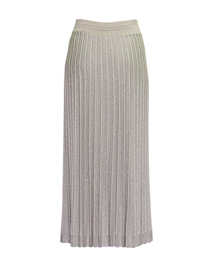 D-Exterior - Long Pleated Skirt