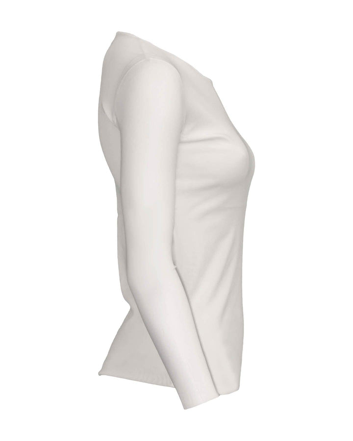 D-Exterior - Mesh Pullover Ivory