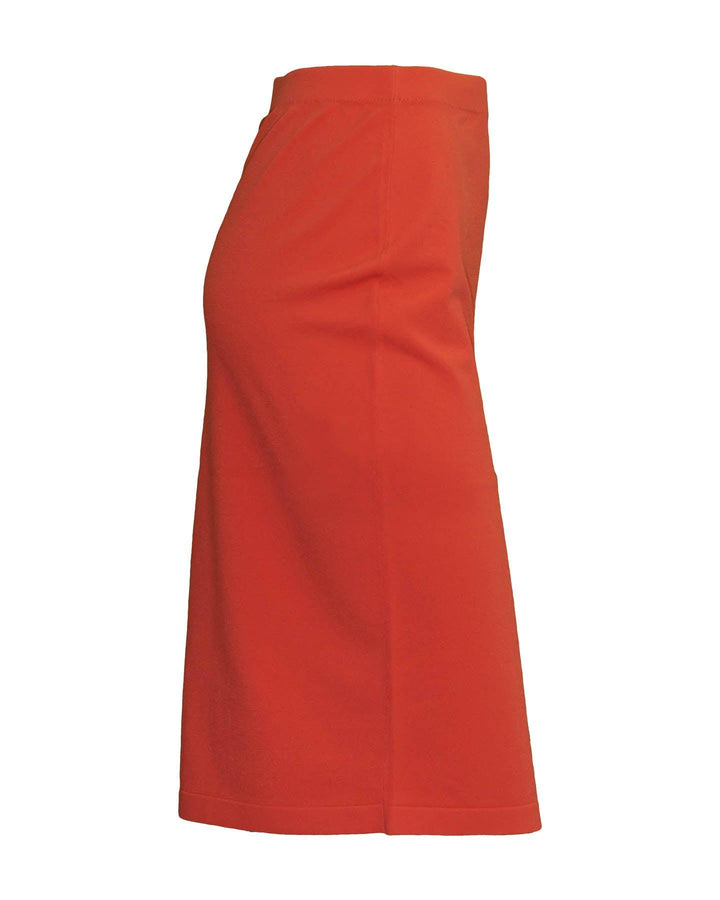 D-Exterior - Pencil Skirt Red