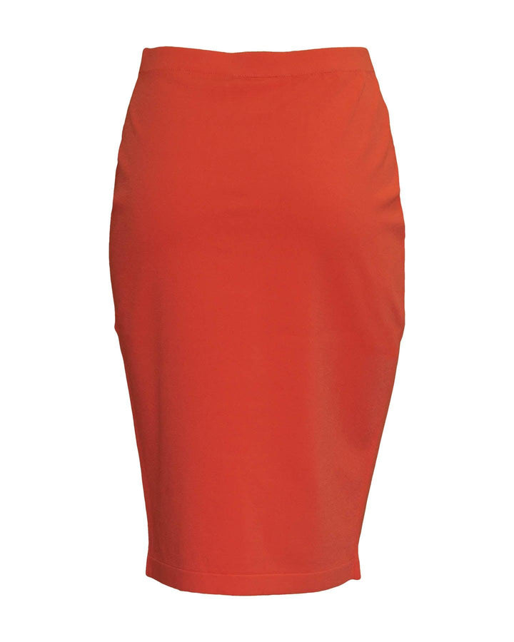 D-Exterior - Pencil Skirt Red