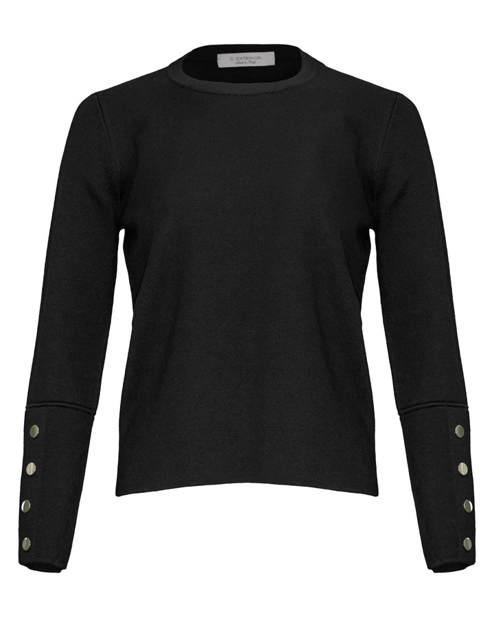 D-Exterior - Pullover with Button Detail