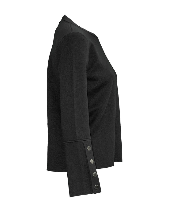 D-Exterior - Pullover with Button Detail