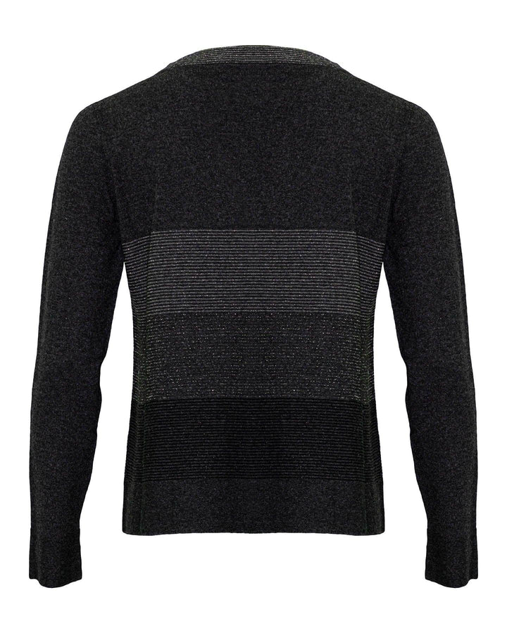 D-Exterior - Pullover with Lurex Antracite