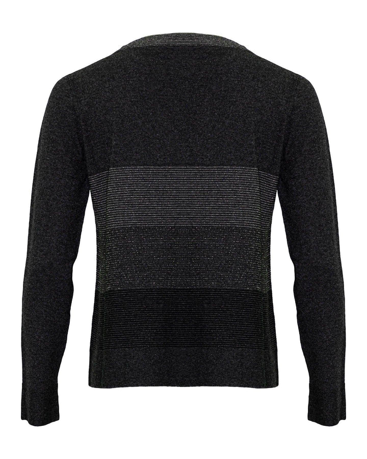 D-Exterior - Pullover with Lurex Antracite