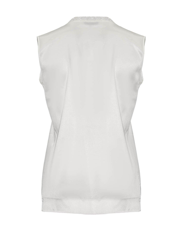 D-Exterior - Silk V-Neck Shell