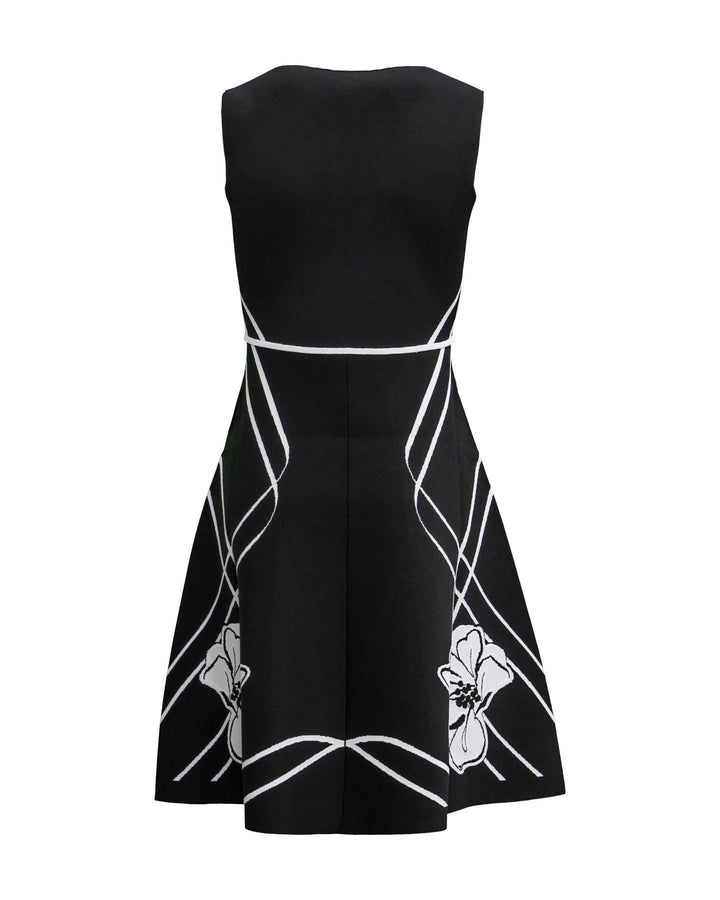 D-Exterior - V-neck Reversible Dress