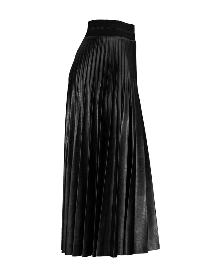 D-Exterior - Vegan Pleated Skirt