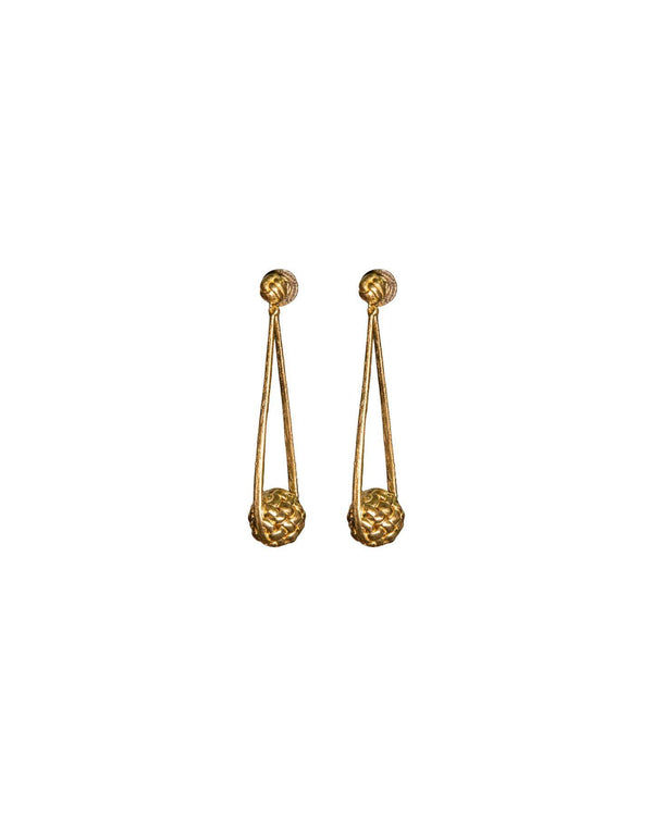 Dean Davidson - Braided Orb Statement Earrings