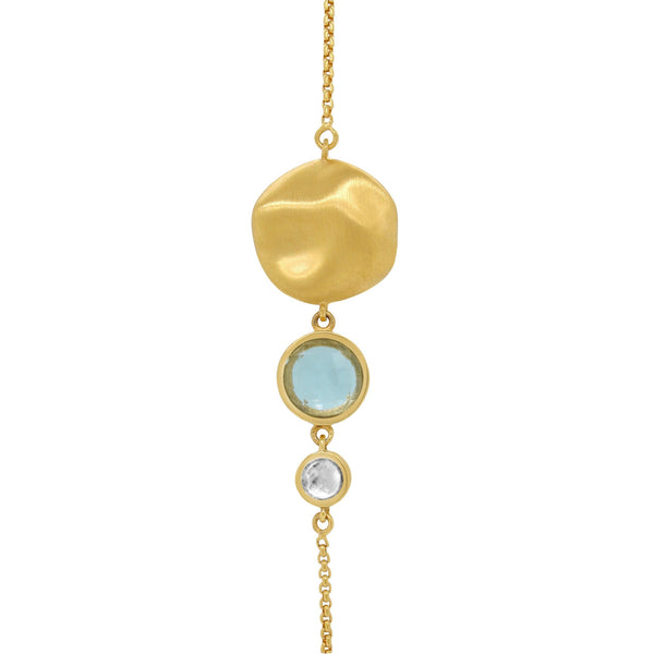 Dean Davidson - Lagos Charm Necklace in Blue Topaz