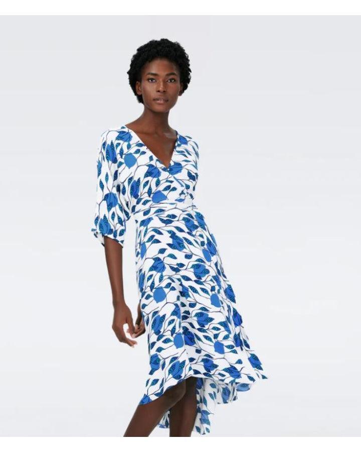 Diane Von Furstenberg - Eloise Faux Wrap Midi Dress