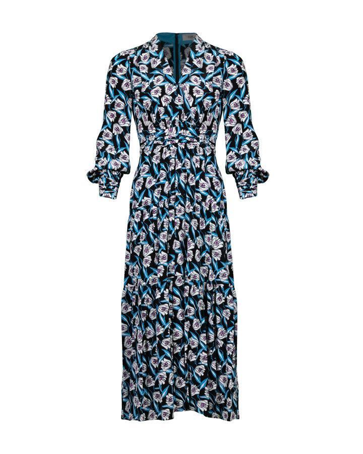 Diane Von Furstenberg - Gil Floral Print Dress